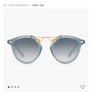 Beautiful KREWE sunglasses, new with soft case. Sad to give these up!